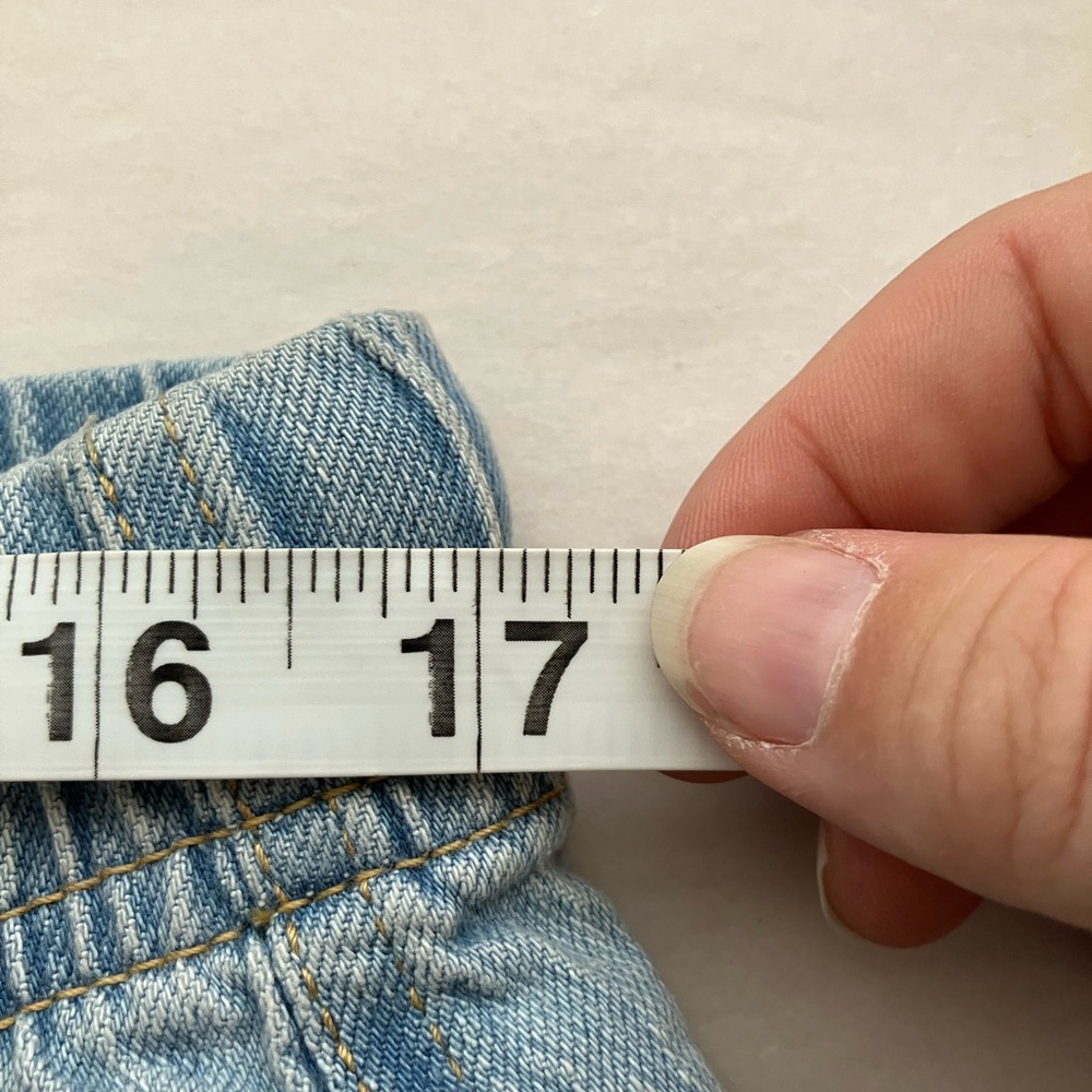 Banana‎ Republic Mid Rise Tapered Barrel Jean Sz M Light Wash 90's Casual NEW!! - Picture 6 of 9